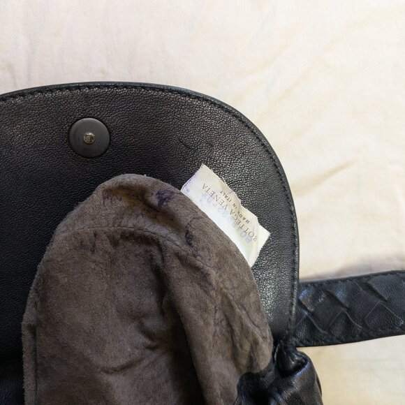 Bottega Veneta Flap Belt Bag Intrecciato Nappa Leather in Nero Black Small Posh - Picture 10 of 12